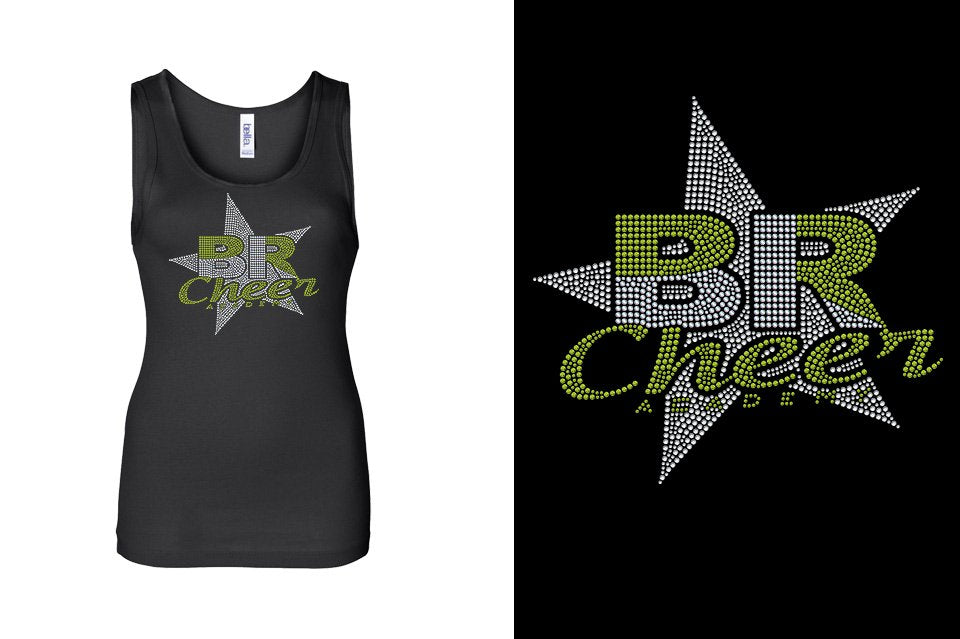 Rhinestones BR ACADEMY with star Youth Tank